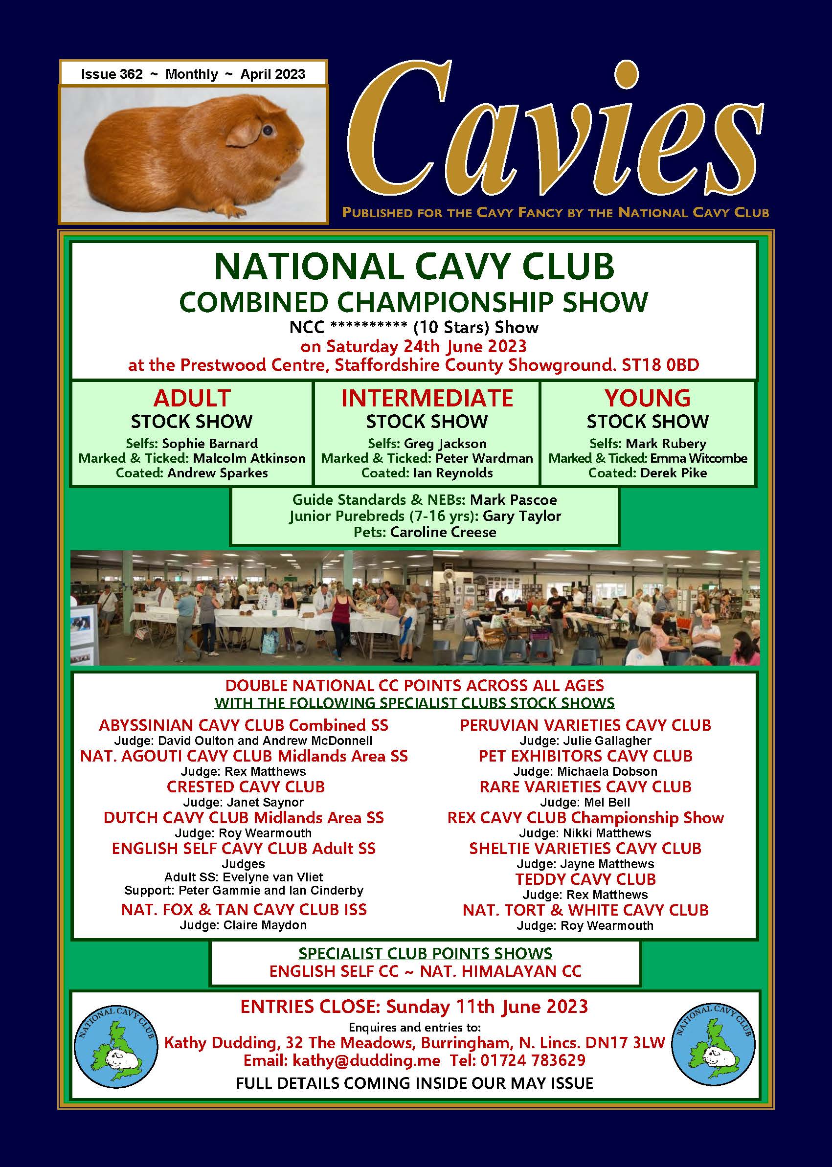Cavies 362 - April 2023